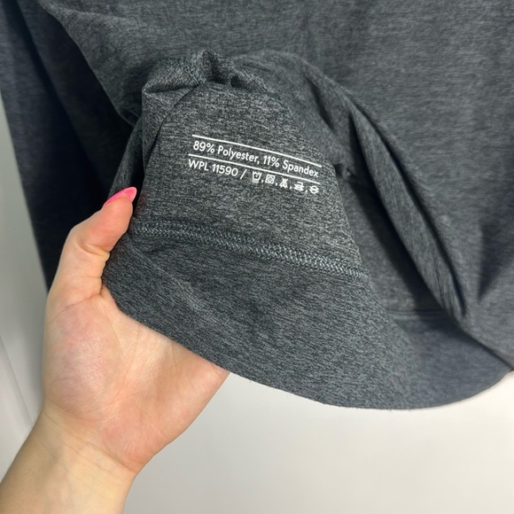 Outdoor Voices Men's Dark Grey Heather CloudKnit Pullover Hoodie Size Small - Picture 6 of 9